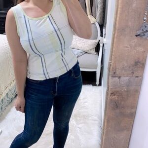 Wimbledon vintage sleeveless top size medium